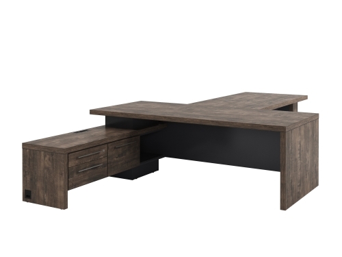 Стол руководителя с опорной тумбой Т-922.1000Л с блоком розеток и брифингом фото 2 Стол руководителя с опорной тумбой Т-922.1000Л с блоком розеток и брифингом фото 2