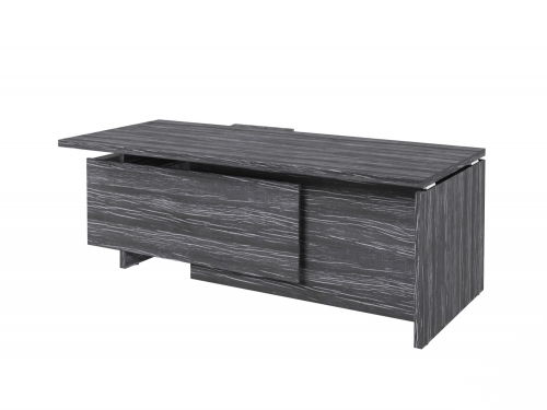 Стол с опорной тумбой FI-121R.DD Древесина Графит Стол с опорной тумбой FI-121R.DD Древесина Графит