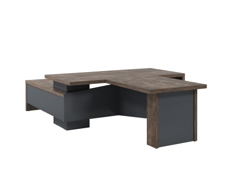 Стол руководителя с опорной тумбой Т-820.0000ПР (R) с брифингом фото 2 Стол руководителя с опорной тумбой Т-820.0000ПР (R) с брифингом фото 2