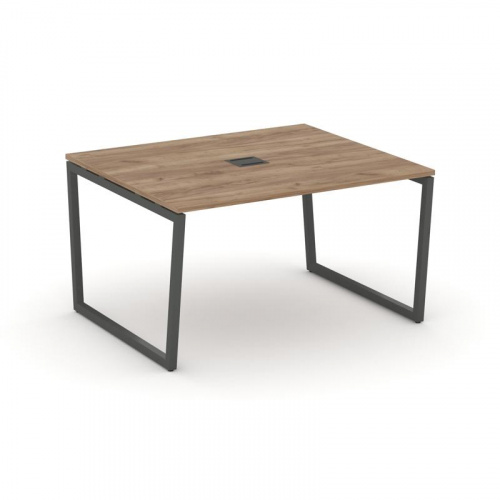 Style Project Стол переговорный SN-4T2.SPRG-033 Акация Лорка/Металл Антрацит/Заглушка Металл Антраци фото 23