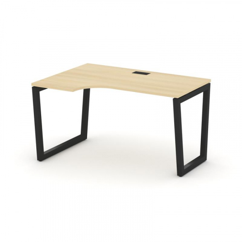 Style Project Стол рабочий эргоном. SN-5T2.SPA-012(L) Акация Лорка/Металл Антрацит/Заглушка Пластик фото 8