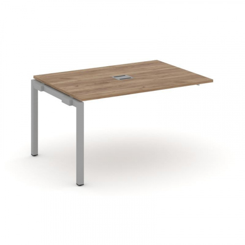 Style Project Проходной наб. элем. перег. стола SN-5P.NSPRG-003 Вяз Благородный/Металл Черный 1380*9 фото 12