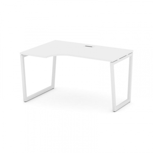 Style Project Стол рабочий эргоном. SN-4T2.SPA-011(L) Акация Лорка/Металл Антрацит/Заглушка Пластик фото 16