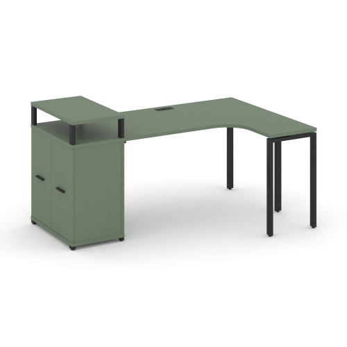 Стол эргономичный с опорным распашным шкафом Concept CN.SA-211(R)