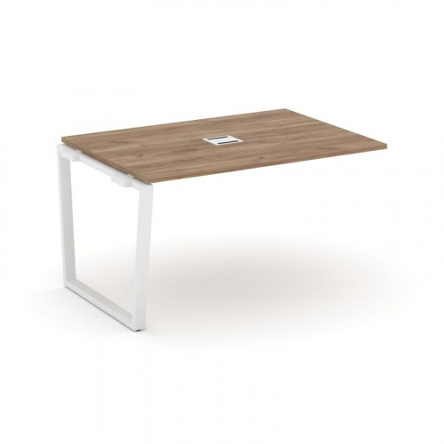 Style Project Проходной наб. элем. перег. стола SN-6T2.NSPRG-002 Акация Лорка/Металл Антрацит/Заглуш фото 11