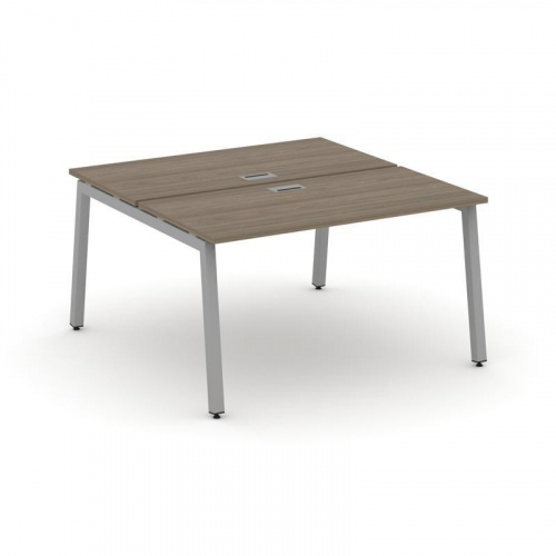 Style Project Рабочая станция 2-х сторон. SN-5A.DRS-013 Белый/Металл Антрацит 1380*1432*750 фото 6