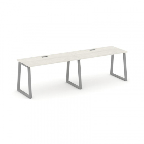 Style Project Рабочая станция 1 сторон. SN-6T1.ORS-002 Акация Лорка/Металл Антрацит/Заглушка Пластик фото 12