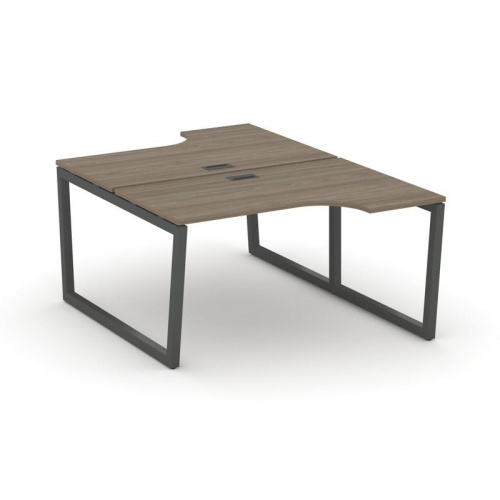 Style Project Рабочая станция эргоном. SN-5T2.DRPA-002 Акация Лорка/Металл Антрацит/Заглушка Пластик фото 25