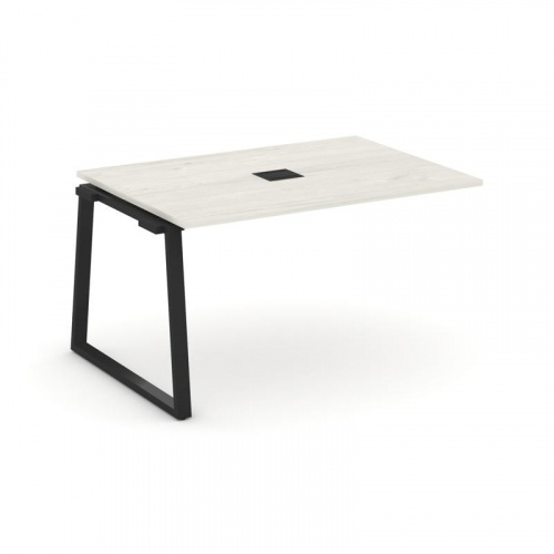 Style Project Проходной наб. элем. перег. стола SN-6T1.NSPRG-003 Акация Лорка/Металл Антрацит/Заглуш фото 5