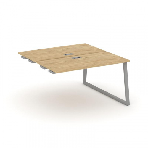 Style Project Стол-приставка к опор. элем. SN-6T1.DPRS-012 Акация Лорка/Металл Антрацит/Заглушка Пла фото 2