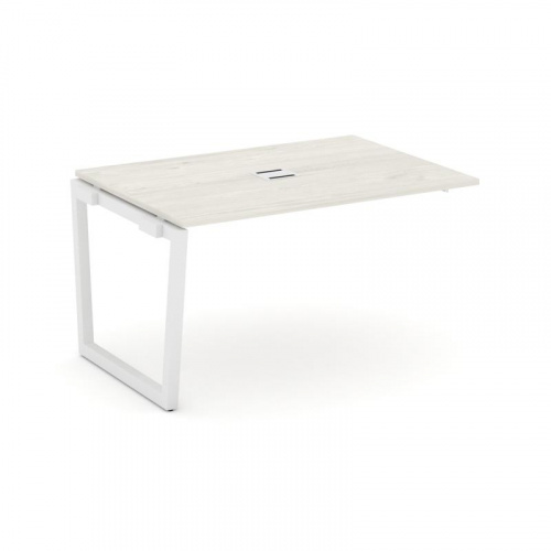 Style Project Проходной наб. элем. перег. стола SN-5T2.NSPRG-001 Акация Лорка/Металл Антрацит/Заглуш фото 13