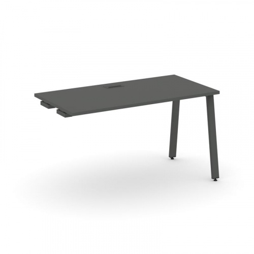 Style Project Стол-приставка к опор. элем. SN-6A.OPRS-013 Дуб Табак/Металл Белый 1380*700*750 фото 24