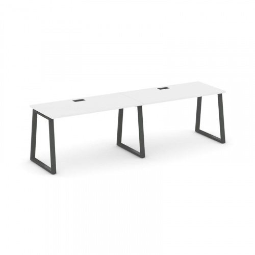 Style Project Рабочая станция 1 сторон. SN-6T1.ORS-002 Акация Лорка/Металл Антрацит/Заглушка Пластик фото 26