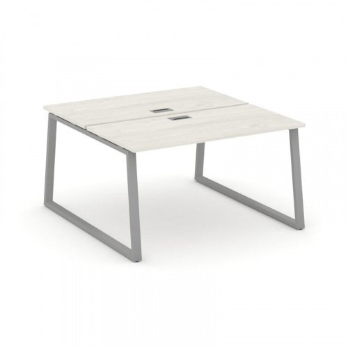 Style Project Рабочая станция 2-х сторон. SN-6T1.DRS-021 Акация Лорка/Металл Антрацит/Заглушка Пласт фото 12