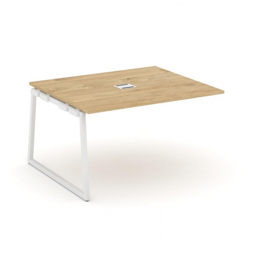 Style Project Проходной наб. элем. перег. стола SN-4T1.NSPRG-034 Акация Лорка/Металл Антрацит/Заглуш фото 3