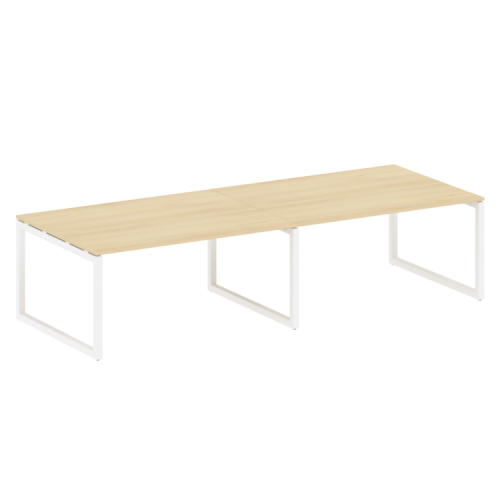 Переговорный стол на О-обр. м/к Metal System Quattro 50БО.ПРГ-2.4 фото 9