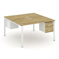 Бенч-система на 2 места с подвесными тумбами Concept CN.DRS-115