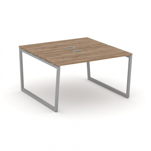 Style Project Рабочая станция 2-х сторон. SN-4T2.DRS-001 Акация Лорка/Металл Антрацит/Заглушка Пласт фото 9