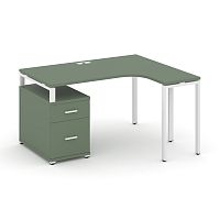 Стол эргономичный с опорной тумбой Concept CN.SA-304(R)