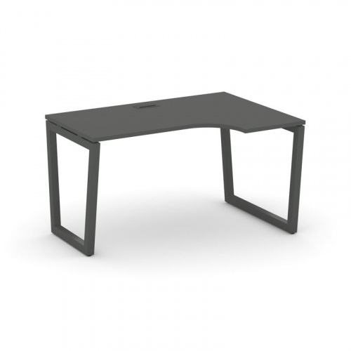 Style Project Стол рабочий эргоном. SN-5T2.SPA-022(R) Акация Лорка/Металл Антрацит/Заглушка Пластик фото 27