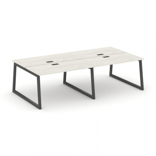 Style Project Рабочая станция 2-х сторон. SN-5T1.DRS-051 Акация Лорка/Металл Антрацит/Заглушка Пласт фото 24