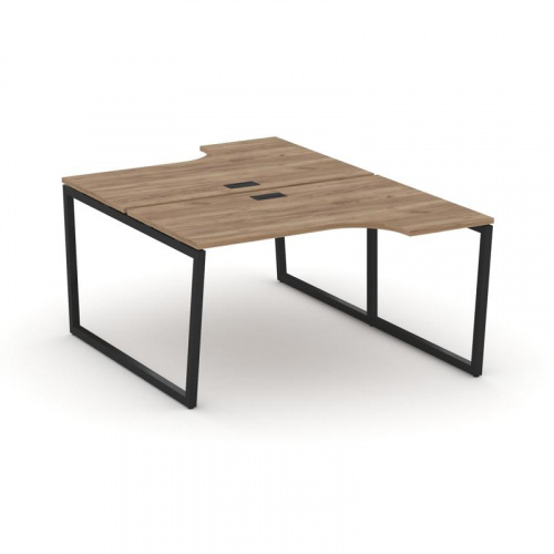 Style Project Рабочая станция эргоном. SN-4T2.DRPA-002 Акация Лорка/Металл Антрацит/Заглушка Пластик фото 7