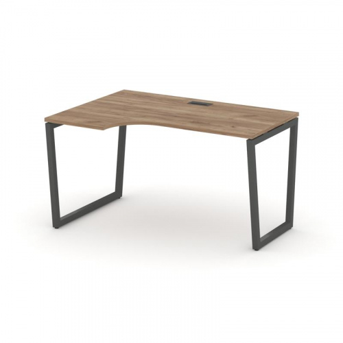 Style Project Стол рабочий эргоном. SN-4T2.SPA-011(L) Акация Лорка/Металл Антрацит/Заглушка Пластик фото 23