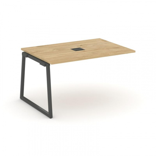 Style Project Проходной наб. элем. перег. стола SN-4T1.NSPRG-002 Акация Лорка/Металл Антрацит/Заглуш фото 22