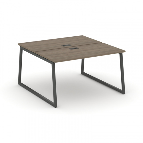 Style Project Рабочая станция 2-х сторон. SN-4T1.DRS-012 Акация Лорка/Металл Антрацит/Заглушка Пласт фото 12