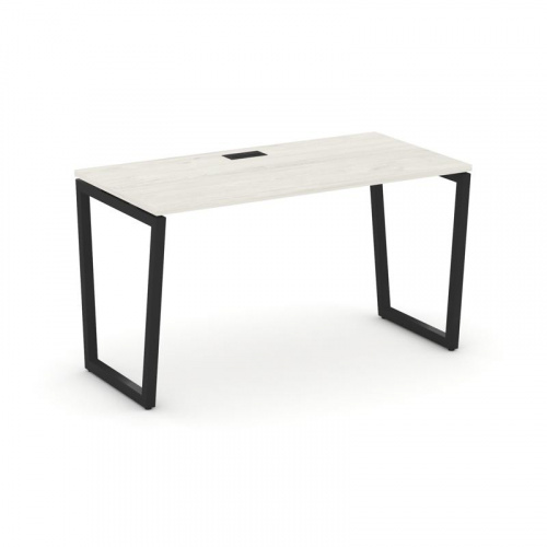 Style Project Стол письменный SN-4T2.SP-014 Акация Лорка/Металл Антрацит/Заглушка Пластик Черный 158 фото 6