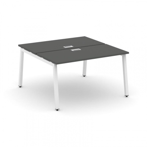 Style Project Рабочая станция 2-х сторон. SN-5A.DRS-013 Белый/Металл Антрацит 1380*1432*750 фото 15