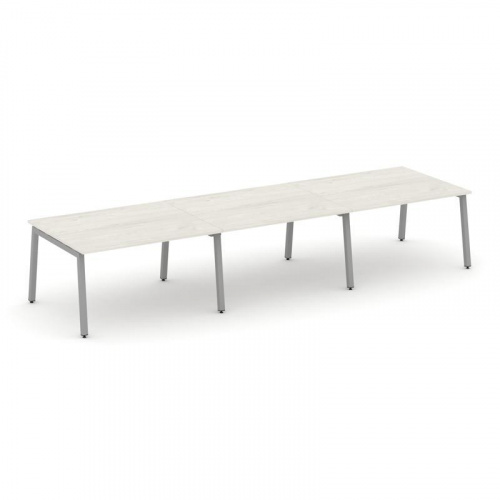 Style Project Стол переговорный SN-5A.SPRG-053.3 Тиквуд Светлый/Металл Антрацит 4410*1180*750 фото 4