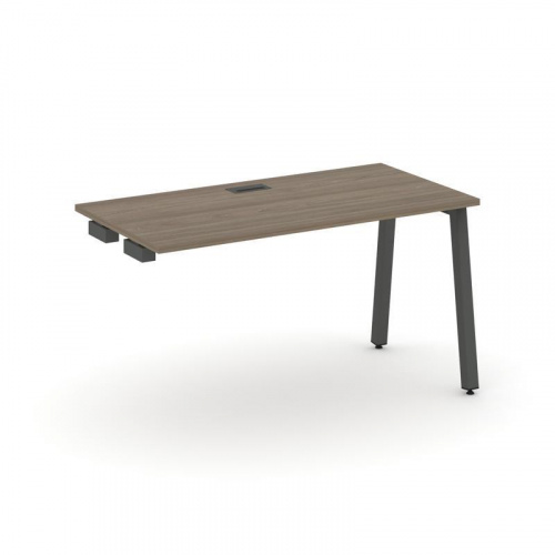 Style Project Стол-приставка к опор. элем. SN-5A.OPRS-024 Дуб Наварра/Металл Белый 1580*800*750 фото 24