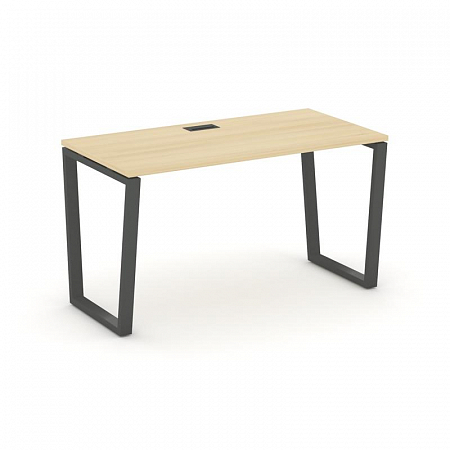 Style Project Стол письменный SN-6T2.SP-011 Акация Лорка/Металл Антрацит/Заглушка Пластик Черный 980