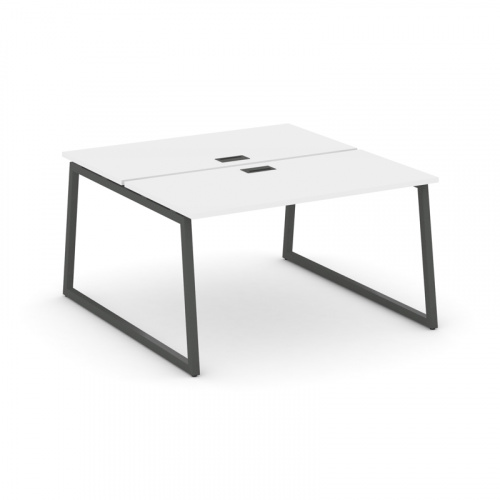 Style Project Рабочая станция 2-х сторон. SN-4T1.DRS-012 Акация Лорка/Металл Антрацит/Заглушка Пласт фото 13