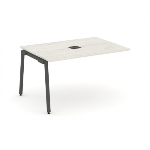 Style Project Проходной наб. элем. перег. стола SN-4A.NSPRG-002 Белый/Металл Белый 1180*980*750 фото 20