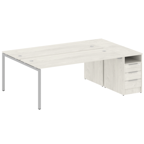 Бенч-система с тумбой на П-обр. м/к Metal System Quattro 40БП.РС-СТП-2.5 фото 6 Бенч-система с тумбой на П-обр. м/к Metal System Quattro 40БП.РС-СТП-2.5 фото 6