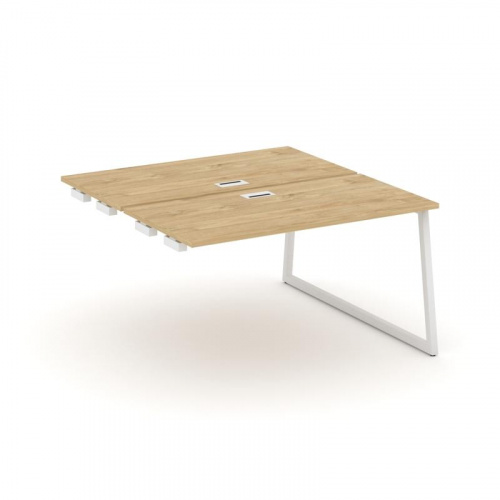 Style Project Стол-приставка к опор. элем. SN-4T1.DPRS-023 Акация Лорка/Металл Антрацит/Заглушка Пла фото 3