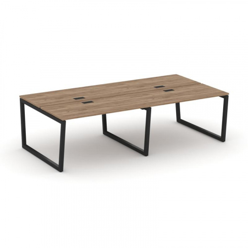 Style Project Рабочая станция 2-х сторон. SN-5T2.DRS-031 Акация Лорка/Металл Антрацит/Заглушка Пласт фото 6