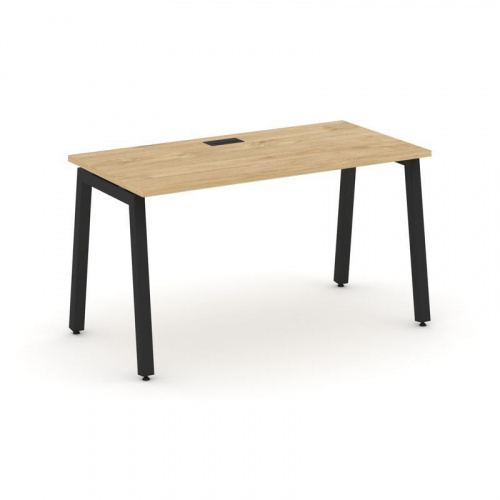 Style Project Стол письменный SN-5A.SP-021 Тиквуд Светлый/Металл Белый 980*800*750 фото 14