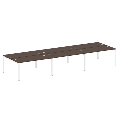 Бенч-система на 6 рабочих мест на П-обр. м/к Metal System Quattro 50БП.СМ-6.4 фото 8