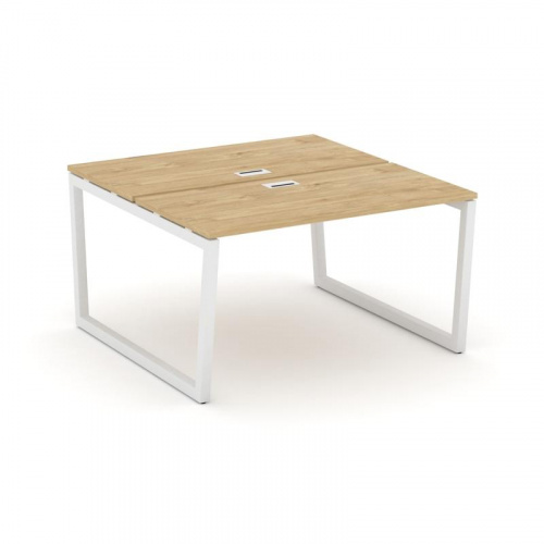 Style Project Рабочая станция 2-х сторон. SN-5T2.DRS-021 Акация Лорка/Металл Антрацит/Заглушка Пласт фото 3