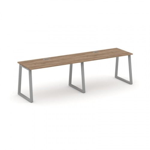 Style Project Рабочая станция 1 сторон. SN-6T1.ORS-002 Акация Лорка/Металл Антрацит/Заглушка Пластик фото 10