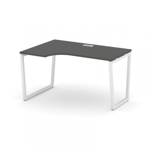 Style Project Стол рабочий эргоном. SN-4T2.SPA-011(L) Акация Лорка/Металл Антрацит/Заглушка Пластик фото 18