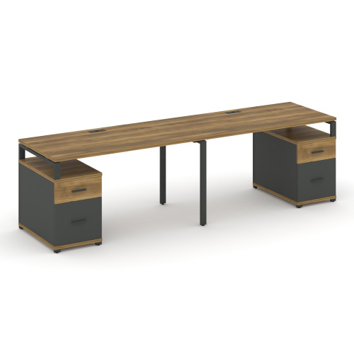 Бенч-система на 2 места с 2 опорными тумбами Concept CN.ORS-323