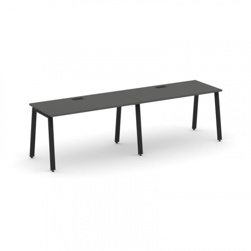 Style Project Рабочая станция 1 сторон. SN-6A.ORS-003 Дуб Табак/Металл Антрацит 2760*600*750 фото 4