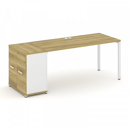 Стол офисный с опорным распашным шкафом Concept CN.SP-220