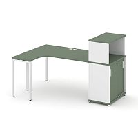 Стол эргономичный с опорным шкафом-купе Concept CN.SA-220(L)