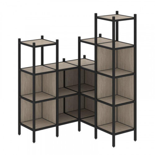 Стеллаж офисный угловой Loft VR.L-39 фото 3 Стеллаж офисный угловой Loft VR.L-39 фото 3