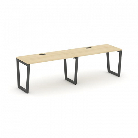 Style Project Рабочая станция 1 сторон. SN-5T2.ORS-004 Акация Лорка/Металл Антрацит/Заглушка Пластик